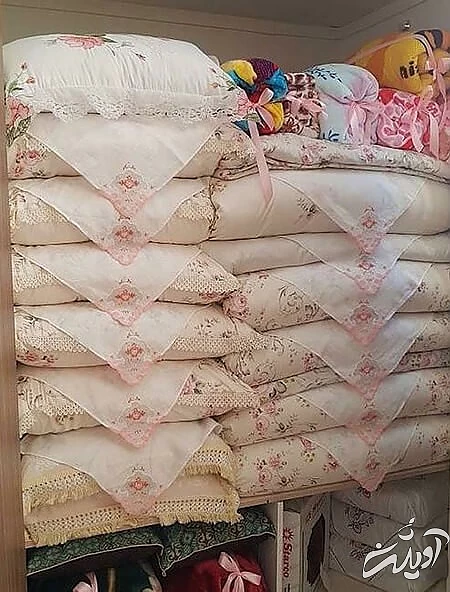 مدل تزیین پتو ایده هایی برای تزیین پتو برای جهیزیه, چیدمان پتو برای جهیزیه, چیدمان پتو برای عروس